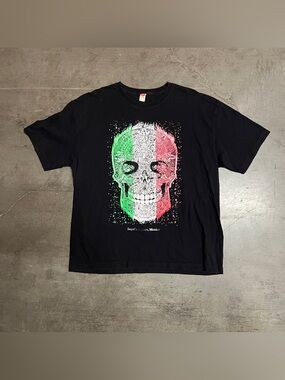 Black Aztec Calendar Graphic Tee